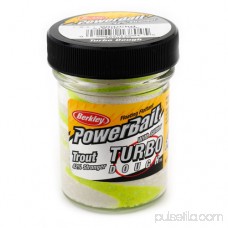 Berkley PowerBait Turbo Dough 1.75 oz Glitter Trout Floating Bait, Chartreuse 553152461